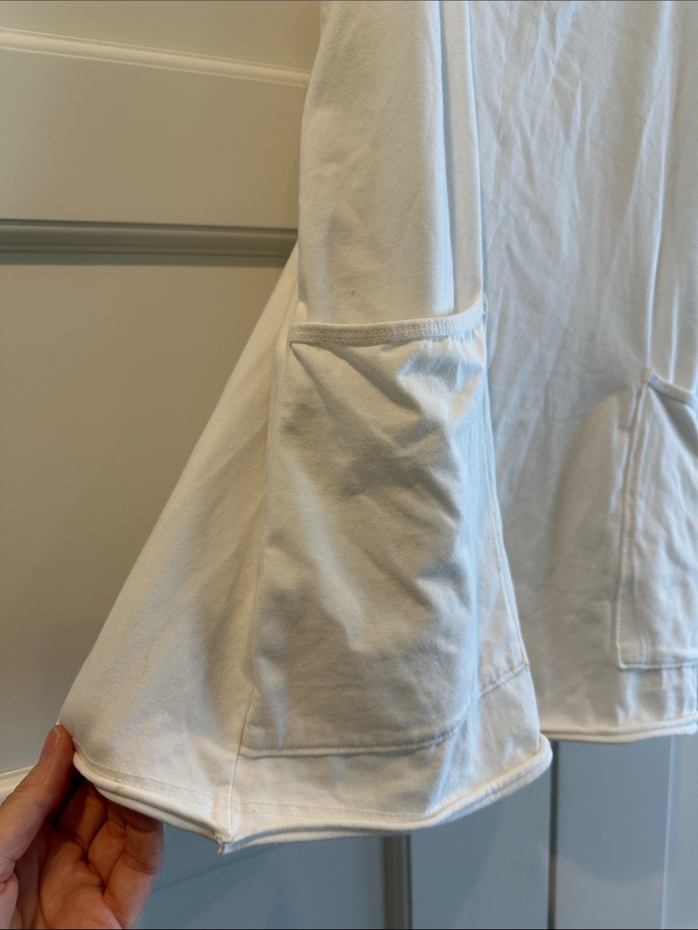 Free People movement White Racerback Tank Dress with Pockets - Picture 4 of 8